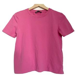 ZARA Pink Short Sleeve Tee